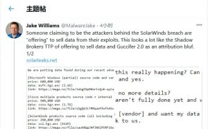 SolarWinds 事件持续发酵：黑客欲以 60 万美元出售 Win10 源代码 - Windows 10 - IT之 ...