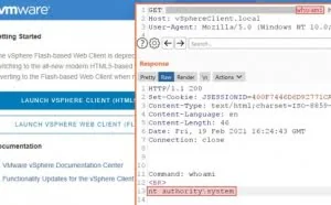 黑客已大规模扫描存在新披露漏洞的VMware vCenter服务器