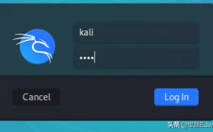 linux之kali 2020.2默认登录用户名和密码