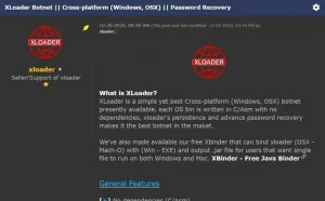 新型恶意软件XLoader：只需49美元就可攻击macOS系统
