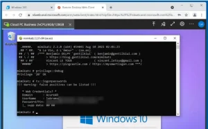 黑客发现漏洞可窃取 Windows 365 云电脑用户名/密码
