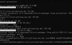 如何将python文件打包成exe格式