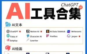 最全人工智能Ai工具集合 各个领域都能赚钱 也能解放生产力