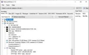 NetworkMiner 2.8.1是一个开源的网络取证工具